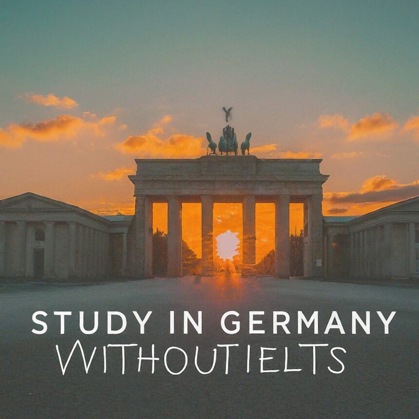 Study In Germany Without IELTS